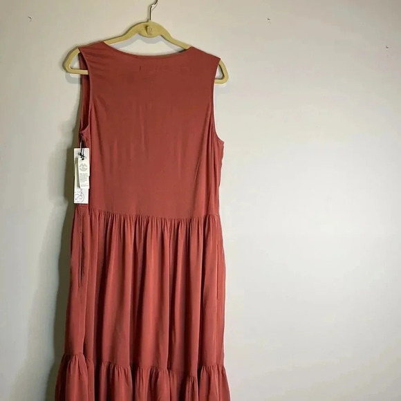 Treasure & Bond Brown Summer Dress - Picture 9 of 10